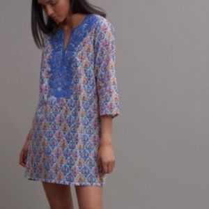NWT Roberta Roller Rabbit Tunic Coverup Embroidery